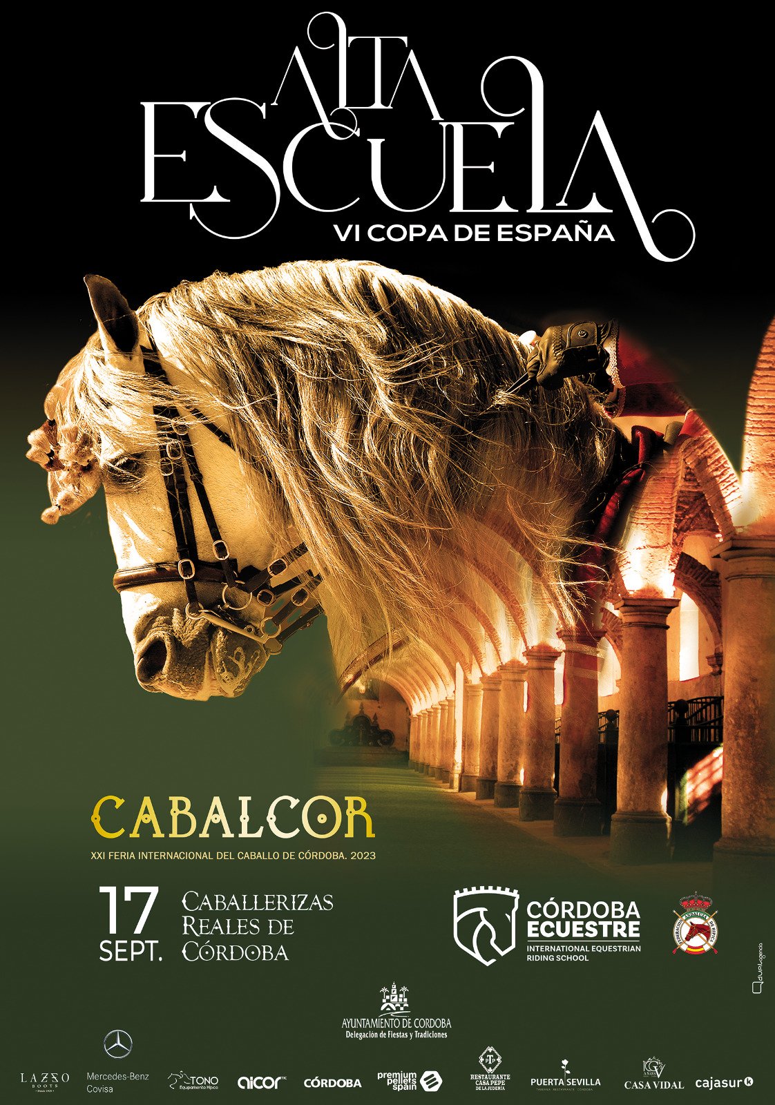 → VI Copa De España Alta Escuela - 17 De Septiembre - Caballerizas Reales  De Córdoba 👉 - Eventos Córdoba